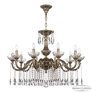 Подвесная люстра Bohemia Ivele Crystal AL78101/10/300 A AGB P Clear/M-1H