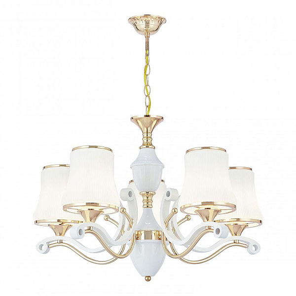 Подвесная люстра Arte Milano Florentia-3987 303987/5 Wh/Gd