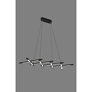 Люстра подвесная Alfa Light F3924-01 black 80W 120*37*H 120