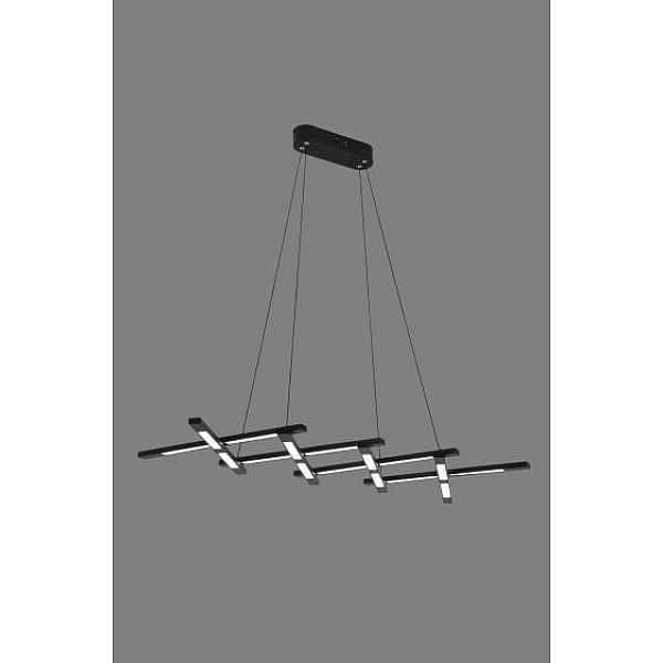 Люстра подвесная Alfa Light F3924-01 black 80W 120*37*H 120