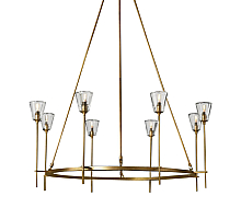 Подвесная люстра Delight Collection Torche De Verre 8614P/8 gold