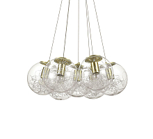 Подвесная люстра Ideal Lux Mapa Sat SP7 Ottone 176000