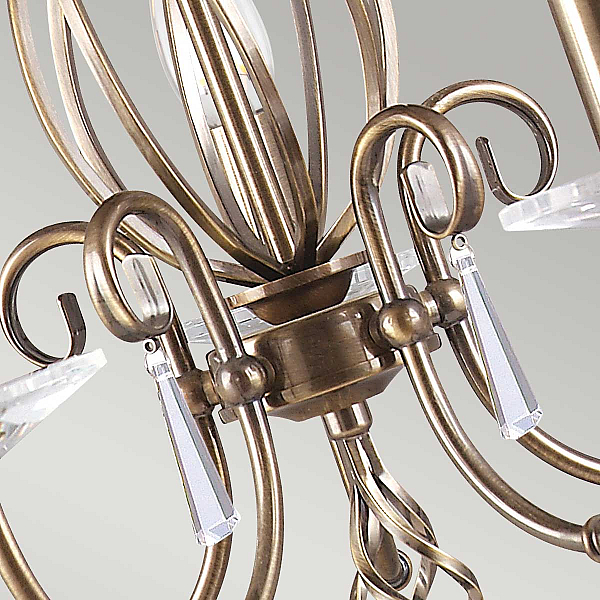 Подвесная люстра Elstead Lighting AG5-AGED-BRASS