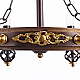 Подвесная люстра Arte Lamp Cartwheel A4550LM-6CK