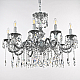 Подвесная люстра Bohemia Ivele Crystal AL79101/10/250 A Ni