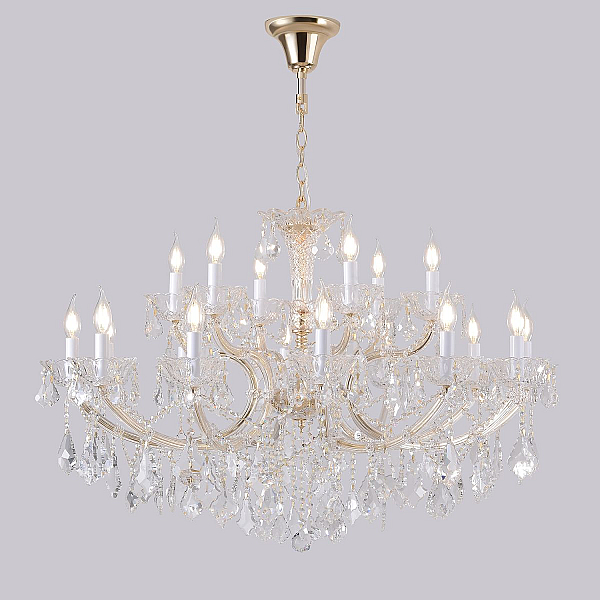 Подвесная люстра Crystal Lux CRISTELLE SP12+6 GOLD