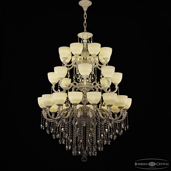 Подвесная люстра Bohemia Ivele Crystal AL78101/16+8+8/300/3d B WMN P1 U Wave