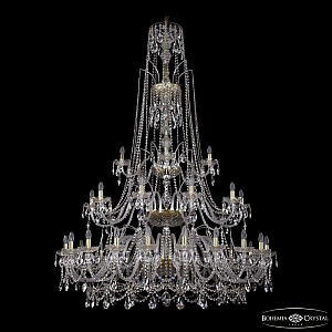 Подвесная люстра Bohemia Ivele Crystal 1411/20+10+5/530/XL-202/3d G