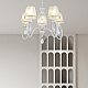 Подвесная люстра Arte Milano 347203/5 WT+G
