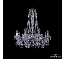 Подвесная люстра Bohemia Ivele Crystal 1403/8/240/h-76 Ni