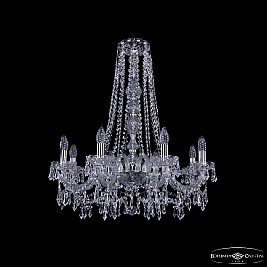 Подвесная люстра Bohemia Ivele Crystal 1403/8/240/h-76 Ni