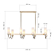 Подвесная люстра ST Luce Elegra SL1402.263.08