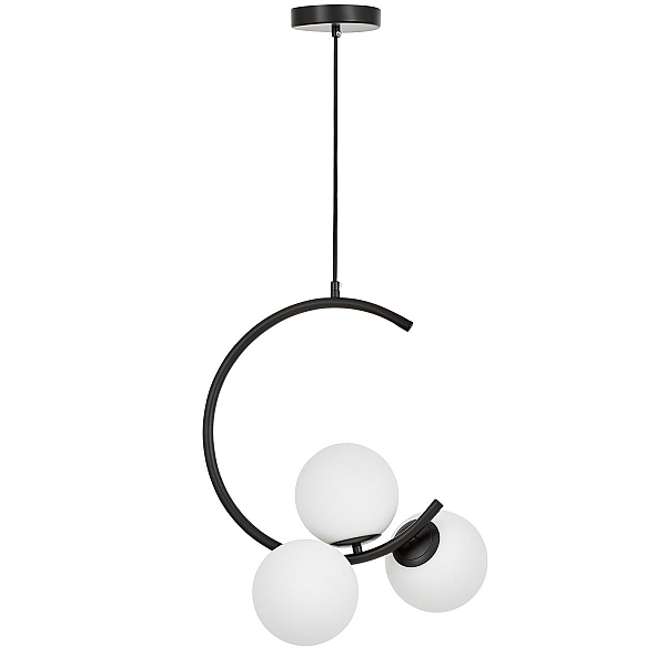 Подвесная люстра Lumina Deco Bonio LDP 7031-3 BK