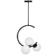 Подвесная люстра Lumina Deco Bonio LDP 7031-3 BK