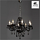 Подвесная люстра Arte Lamp Teatro A3964LM-8BK