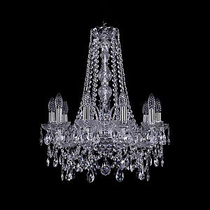 Подвесная люстра Bohemia Ivele Crystal 1411/10/160/h-64 Ni