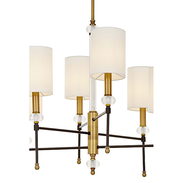 Подвесная люстра Lumina Deco Rodezio LDP 1229-6-NF MD