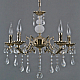 Люстра Illumico IL9927-5PSQ-24 AB CASTOR