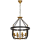 Подвесная люстра Lumina Deco Berling LDP 8024-8 BK+MD