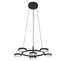 Подвесная люстра Crystal Lux CLT 027C6 D700 BL