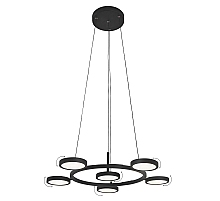 Подвесная люстра Crystal Lux CLT 027C6 D700 BL