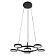 Подвесная светодиодная люстра Crystal Lux CLT 027C6 D700 BL