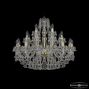 Подвесная люстра Bohemia Ivele Crystal 1409/16+8+4/300 G