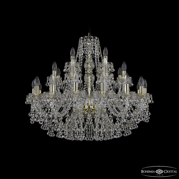 Подвесная люстра Bohemia Ivele Crystal 1409/16+8+4/300 G