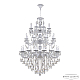 Подвесная люстра Bohemia Ivele Crystal AL78101/16+8+8/300/3d B WMN