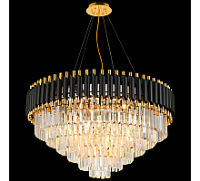 Подвесная люстра Natali Kovaltseva DARIAN 76017/12C GOLD BLACK