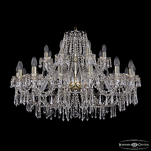 Подвесная люстра Bohemia Ivele Crystal 1403/16+8/360 G