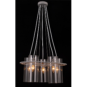 Подвесная люстра Natali Kovaltseva HELSINKI II 81060-5C STAIN GRAY