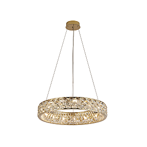 Подвесная люстра Newport Tiffany 8532/60 C gold polished М0070798
