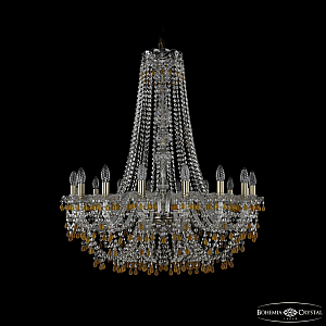 Подвесная люстра Bohemia Ivele Crystal 1410/16/300/h-95 Pa V1003