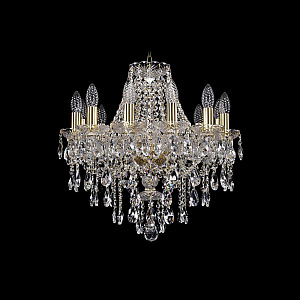 Подвесная люстра Bohemia Ivele Crystal 1415/12/165 G
