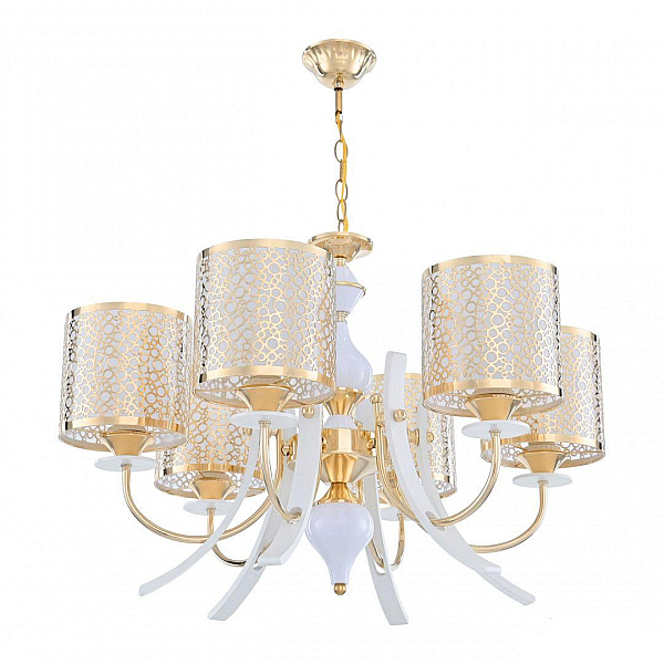 Подвесная люстра Arte Milano Florentia-6067 306067/6 Wh/Gd