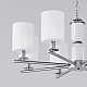 Подвесная люстра Eurosvet Caprera 60146/8 никель Smart a063869