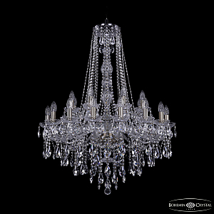 Подвесная люстра Bohemia Ivele Crystal 1415/16+8/300/h-106 Pa