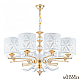 Подвесная люстра Arte Milano Florentia-2097 302097/8 Wh/Gd