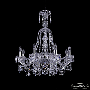 Подвесная люстра Bohemia Ivele Crystal 1403/8/240/XL-75 Ni