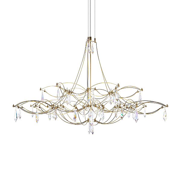 Подвесная люстра Loft IT Mira 10590/1000 Gold Asfour