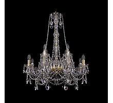 Подвесная люстра Bohemia Ivele Crystal 1411/8+4/240/h-83 G
