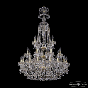 Подвесная люстра Bohemia Ivele Crystal 1409/16+8+4/300/XL-130/3d G