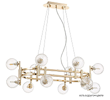 Подвесная люстра Crystal Lux LUXURY SP12L GOLD