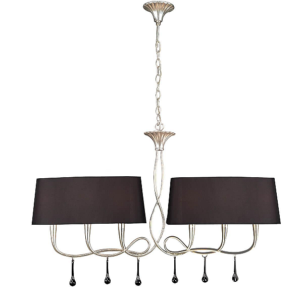 Подвесной светильник Mantra Paola Painted Silver 3531