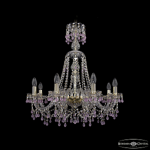 Подвесная люстра Bohemia Ivele Crystal 1410/8/240/XL-74 G V7010