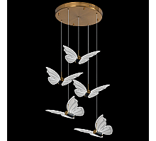 Подвесная люстра Natali Kovaltseva Butterflies LED LAMPS 81365 GOLD