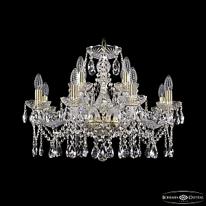 Подвесная люстра Bohemia Ivele Crystal 1413/8+4/220 G