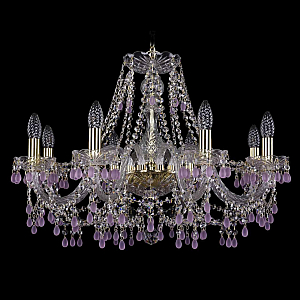 Подвесная люстра Bohemia Ivele Crystal 1410/8/240 G V7010