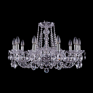 Подвесная люстра Bohemia Ivele Crystal 1402/10/240 Ni